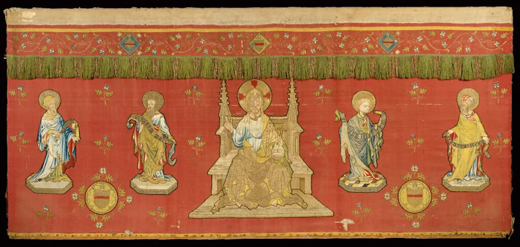 Antependi de Crist i els Evangelistes. Museu Episcopal de Vic.