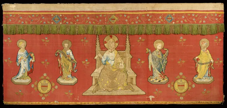 Antependi de Crist i els Evangelistes. Museu Episcopal de Vic.